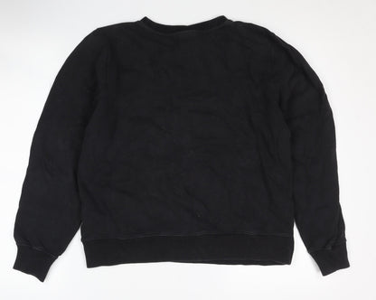Unisex Adults UK Size S Champion Black Pullover Sweatshirt