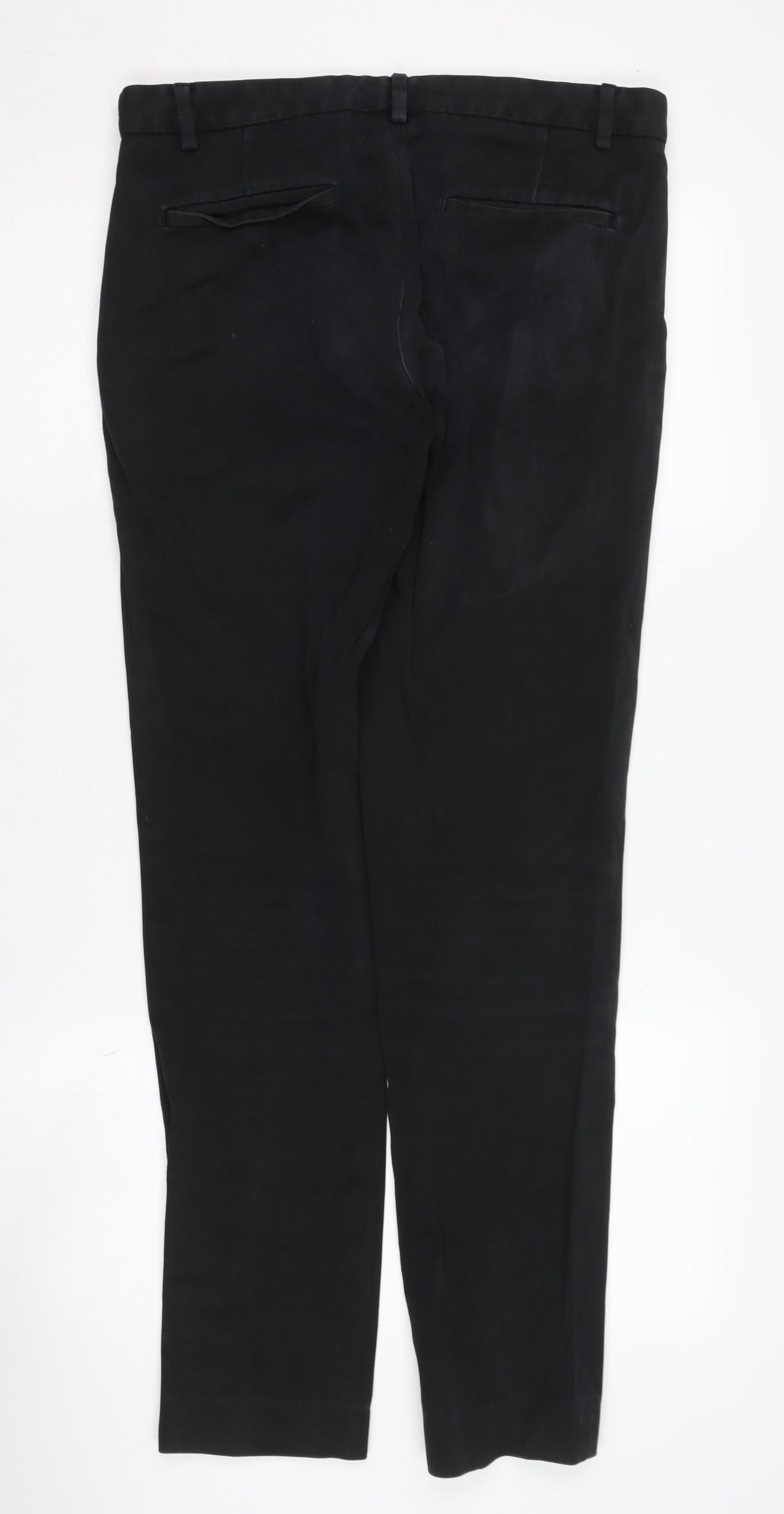 Mens UK Size 48 COS   Black Trousers