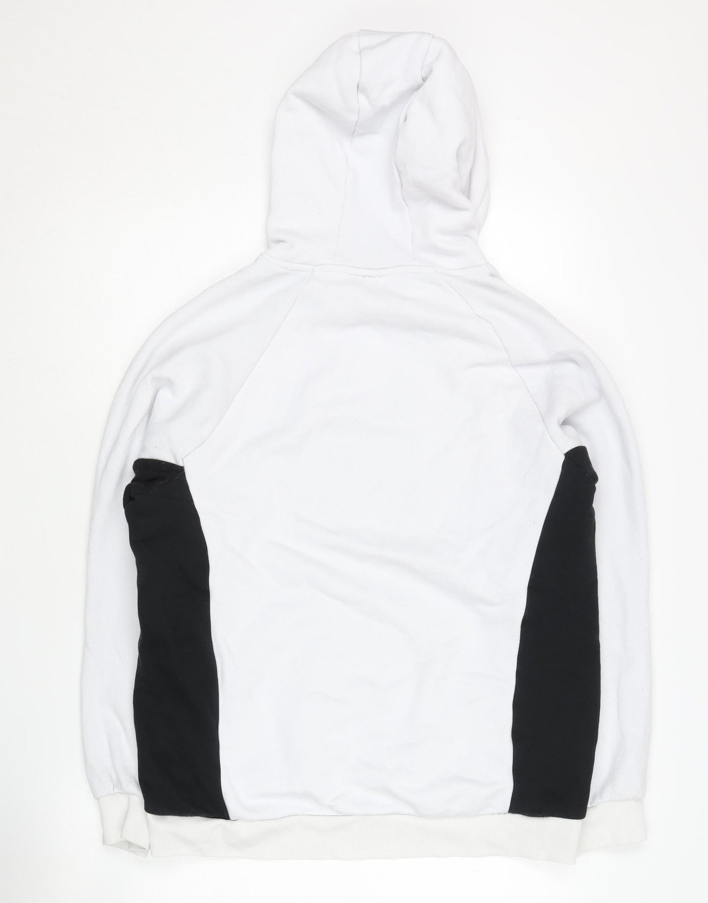Mens UK Size M FILA White Pullover Hoodie