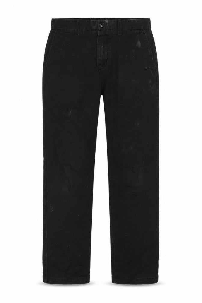 Mens UK Size L Gap Regular Fit Chino Black Trousers