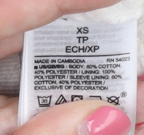 GAP Women’s Beige XS Full Zip Hoodie