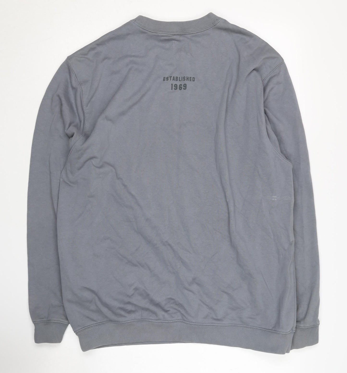 Mens UK Size L Gap Grey Pullover Sweatshirt