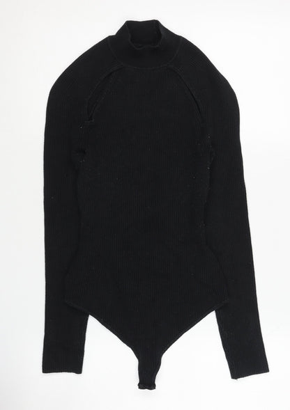 Abercrombie & Fitch Women's Black Bodysuit (S)