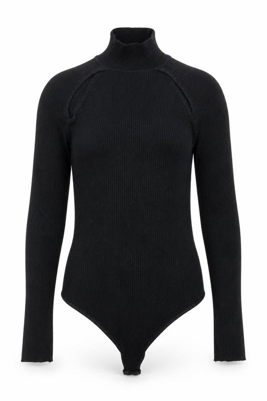 Abercrombie & Fitch Women's Black Bodysuit (S)
