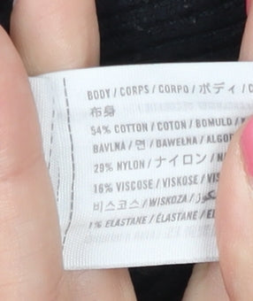 Abercrombie & Fitch Women's Black Bodysuit (S)