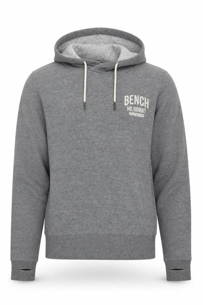 Mens UK Size M Bench Grey Pullover Hoodie