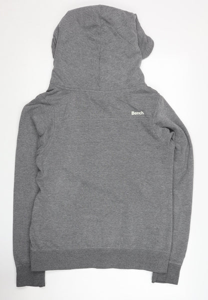 Mens UK Size M Bench Grey Pullover Hoodie