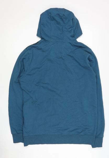 WROGN Men's Blue Pullover Hoodie, Size M