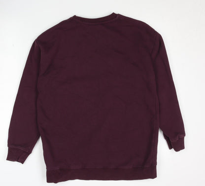 Harvard University Sweatshirt Unisex Purple S Logo