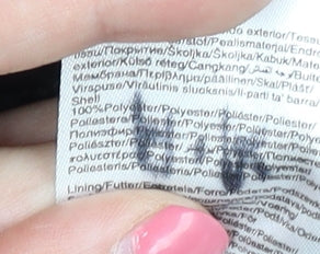 Jacqueline de Yong Women's Black Parka Coat Size 12