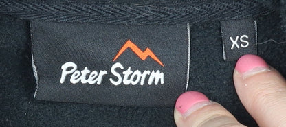 Mens UK Size XS Peter Storm Black Basic Jacket