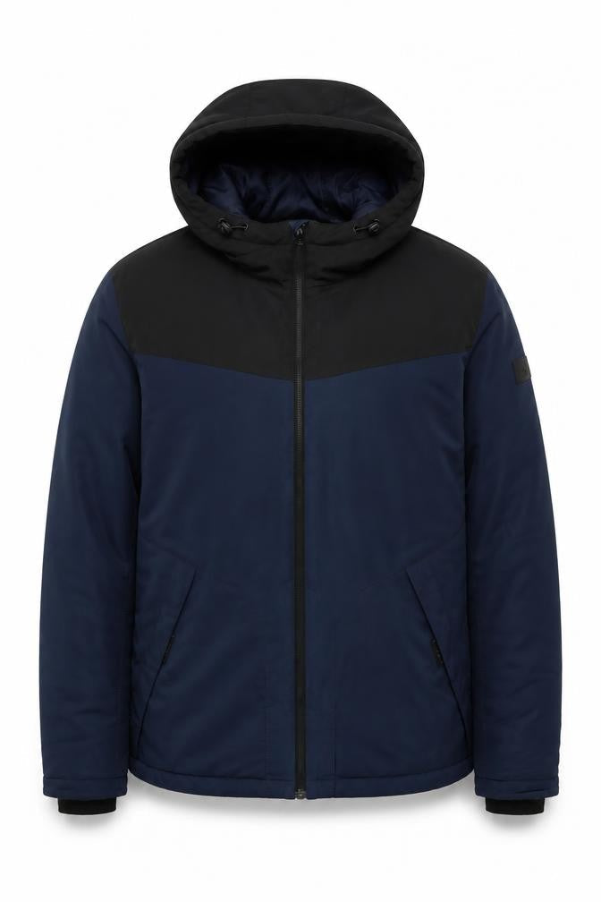 Mens UK Size M JACK & JONES Blue Puffer Jacket