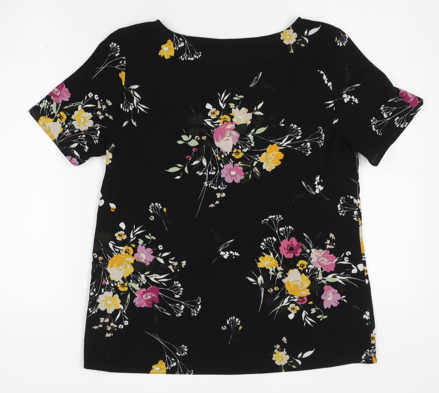 Womens UK Size 10 Debenhams Black  Blouse