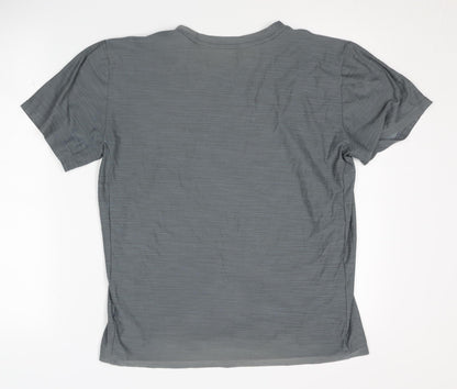 Nike Men's Grey Dri-FIT T-Shirt M Moisture Wicking