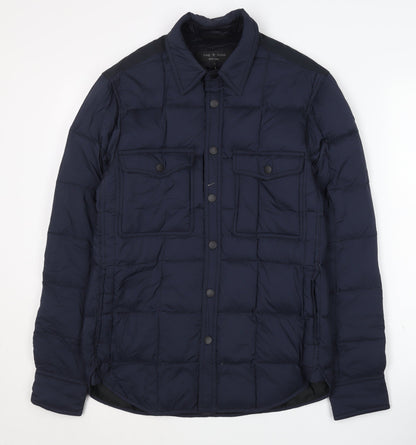 Mens UK Size XS rag & bone Blue Basic Jacket