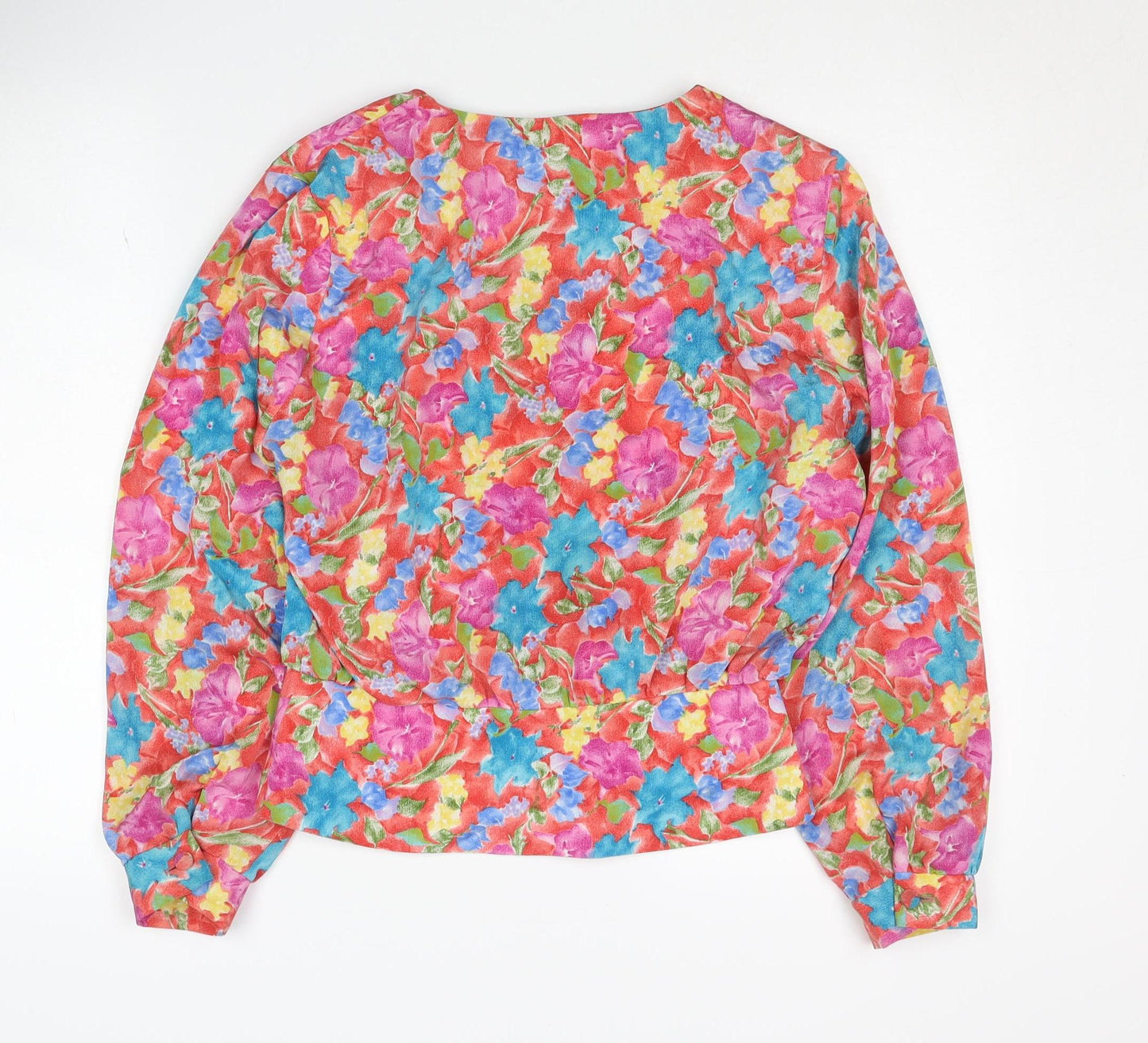 Womens UK Size 12 Berkertex Multicoloured  Blouse