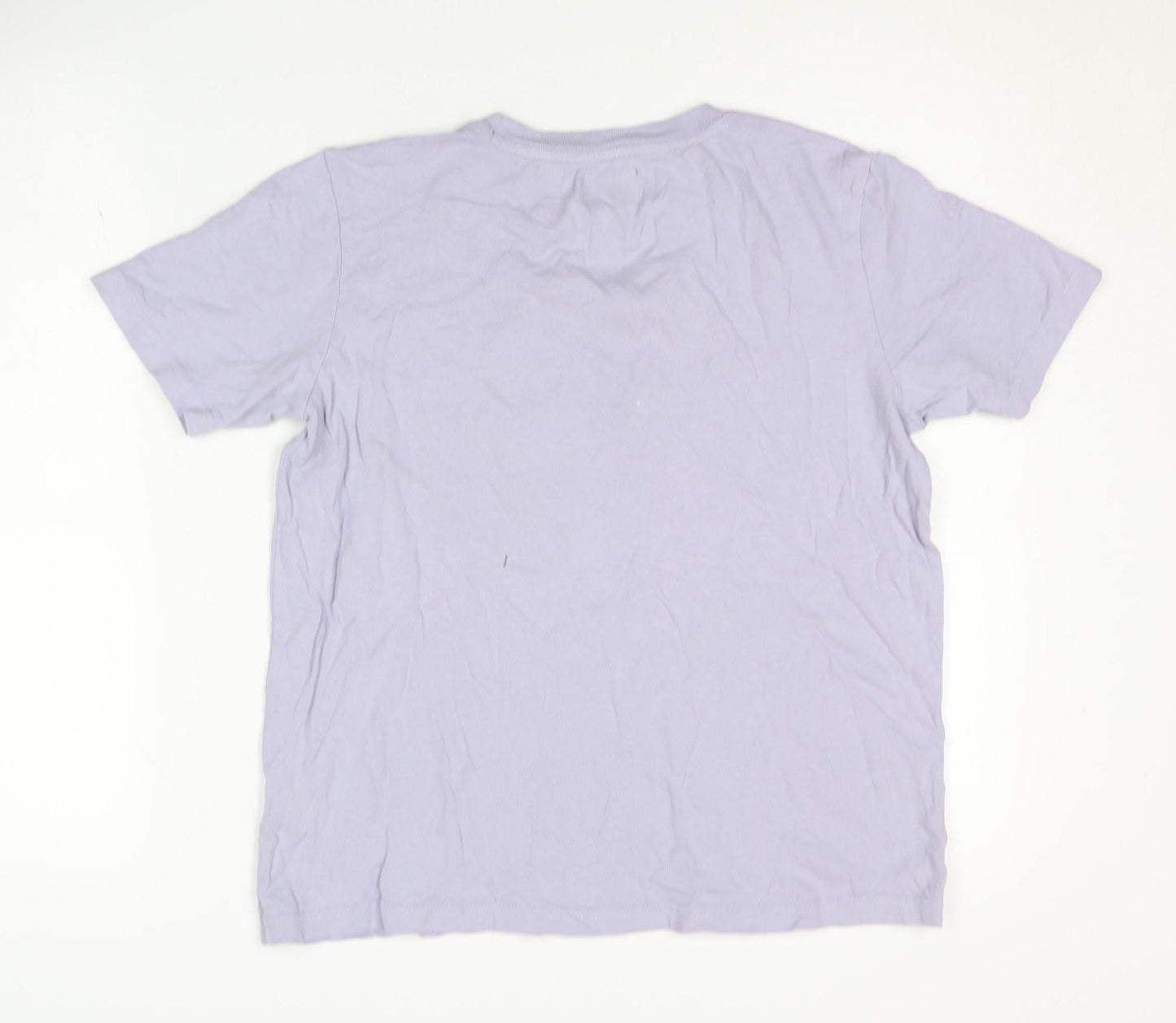 Unisex Adults UK Size 10 Superdry Purple Basic T-Shirt