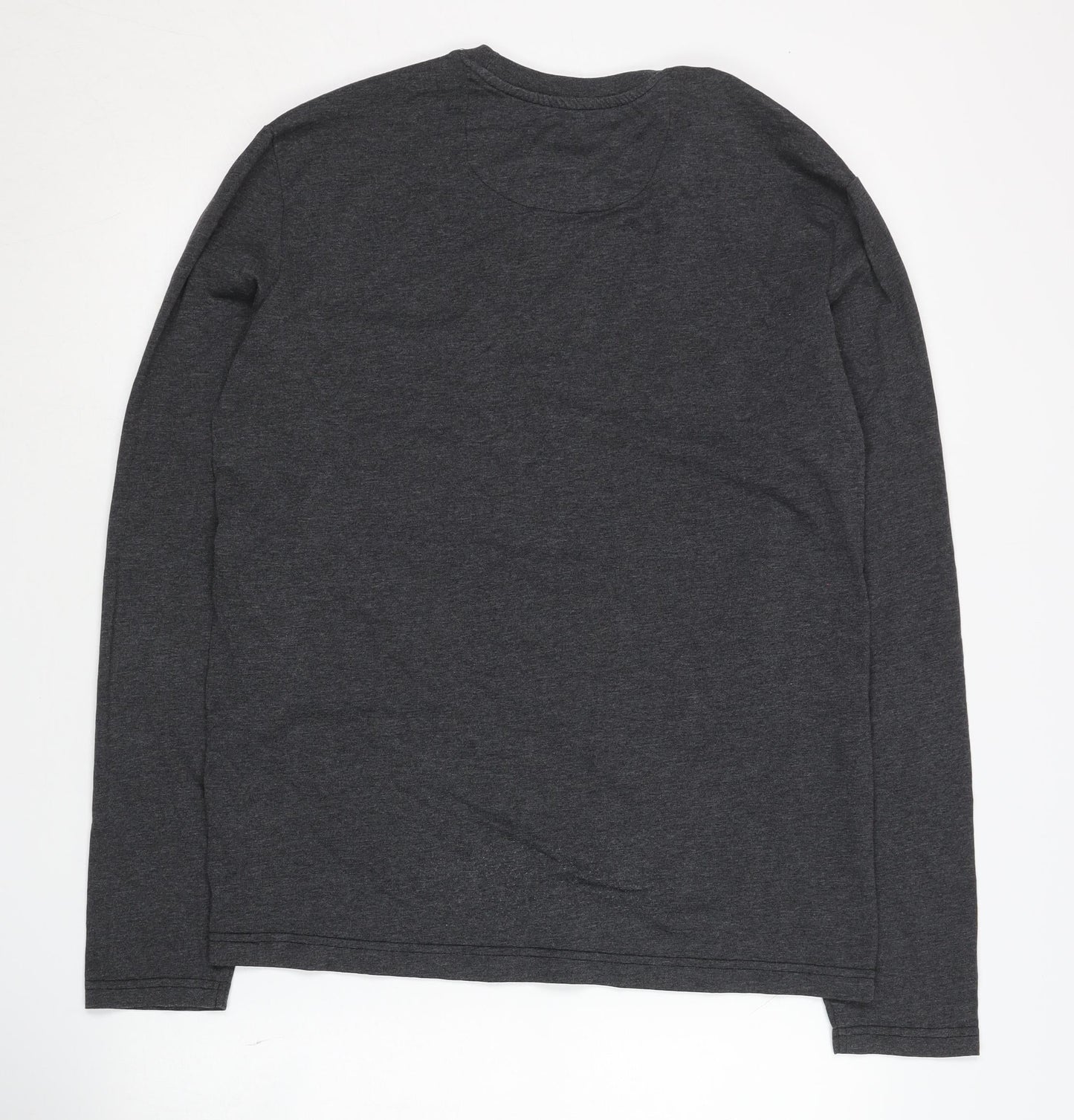 Original Penguin Men's Grey Colourblock Pocket T-Shirt M