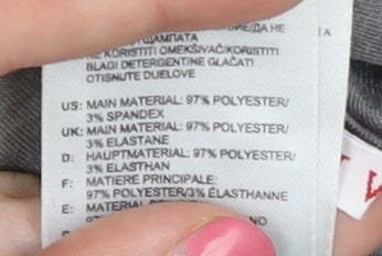 Adidas Men's Grey Climalite Sports T-Shirt, M