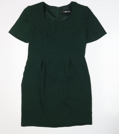 Sag Harbor Women's Green Sheath Dress Size 8