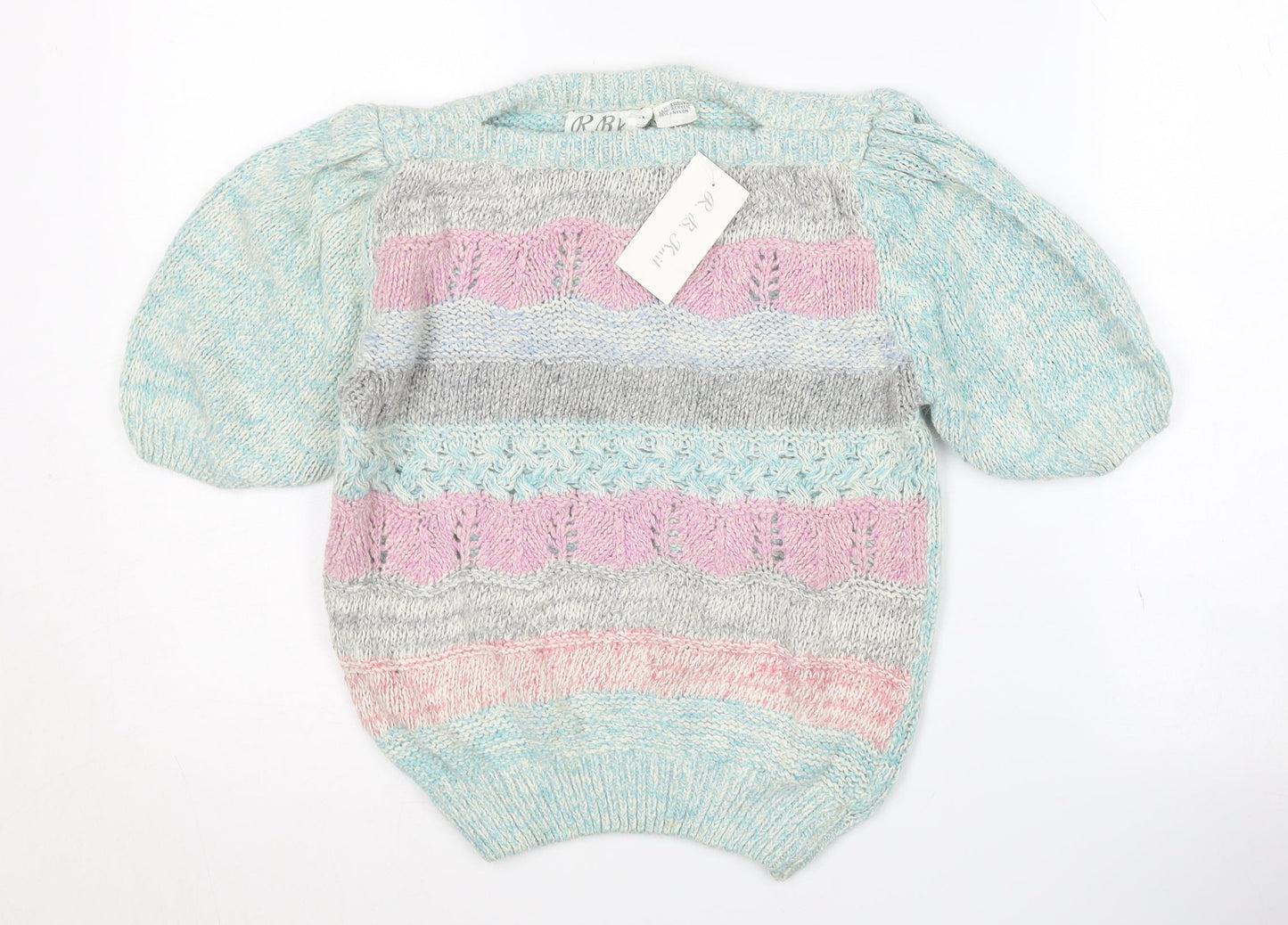 R.B. Knit Women's Multicoloured Jumper, Size S