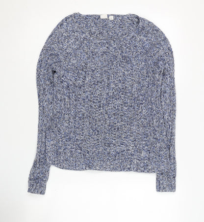 GAP Women's Blue Pullover Jumper Size S
