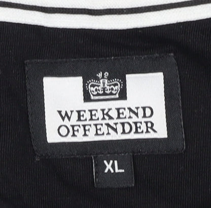 Weekend Offender Men's Black XL Graphic T-Shirt