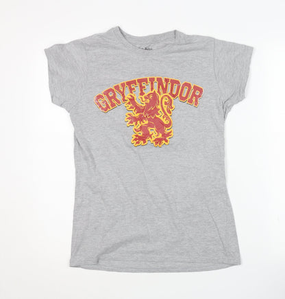 Unisex Adults UK Size L Harry Potter Grey  T-Shirt