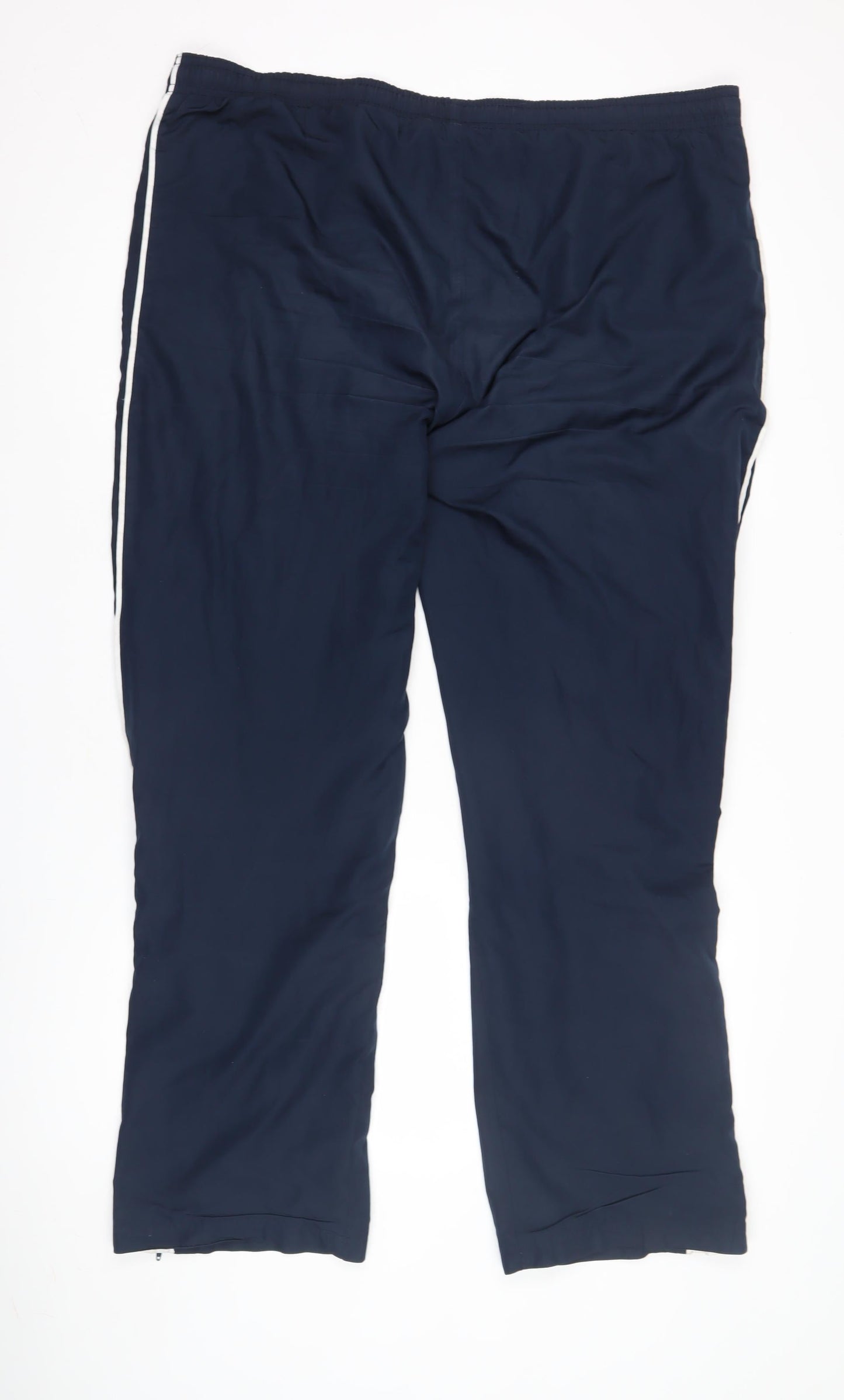 Reebok Men's Blue Track Pants, L, Sporty Activewear