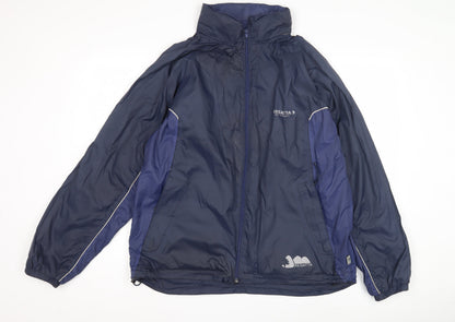 Unisex Adults UK Size L Regatta Blue Rain Coat