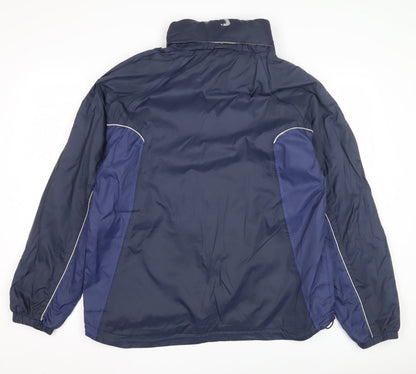 Unisex Adults UK Size L Regatta Blue Rain Coat