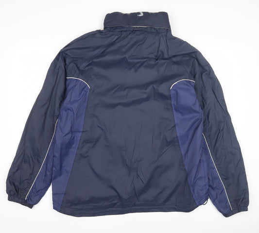 Unisex Adults UK Size L Regatta Blue Rain Coat