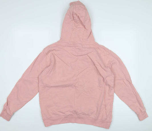 Animal Women's Pink Hoodie Size 8 - Casual Cotton Comfort