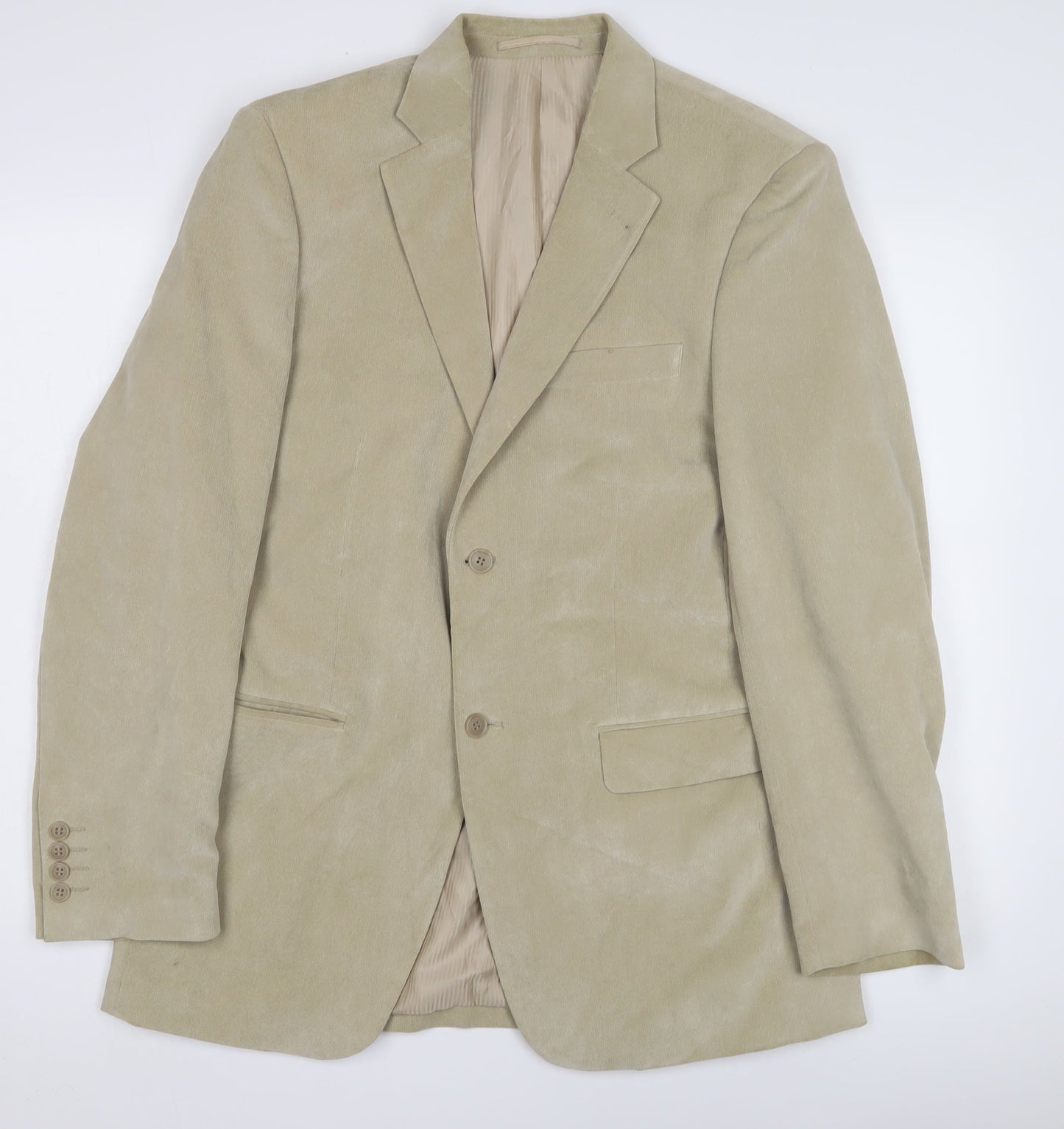 Mens UK Size 38 Thomas Nash Beige Basic Jacket
