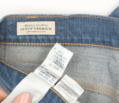 Levi's Men's Blue Straight Jeans, Size Regular, Medium Wash