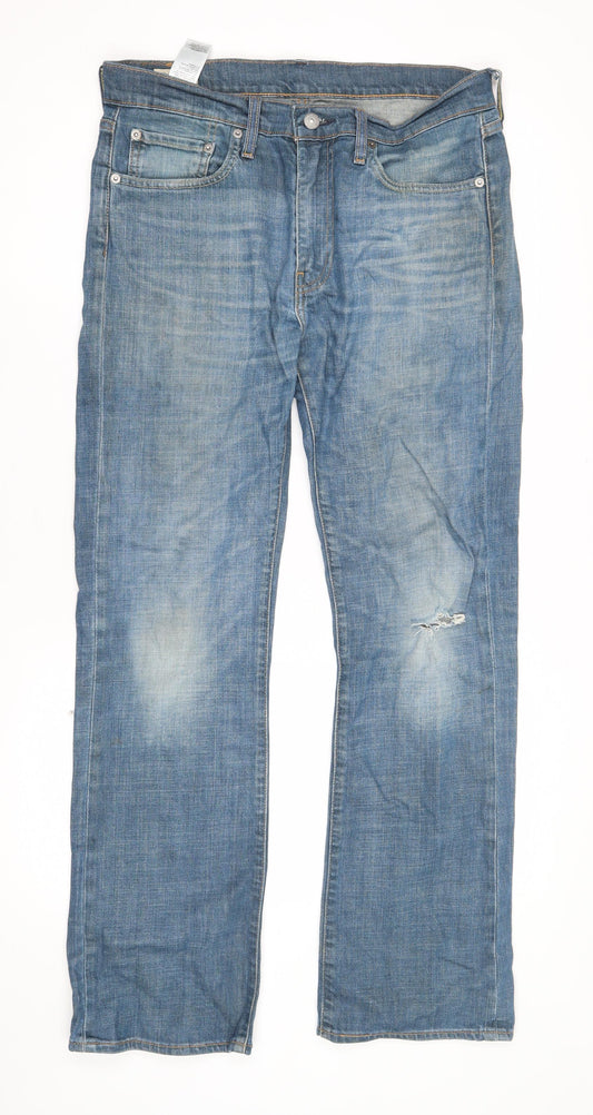 Men's Levi's Blue Straight Jeans W32 L32