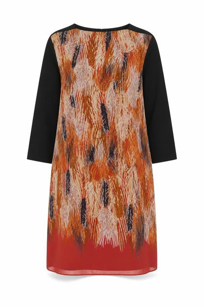 Laura Ashley Women’s Black Multicoloured Shift Dress