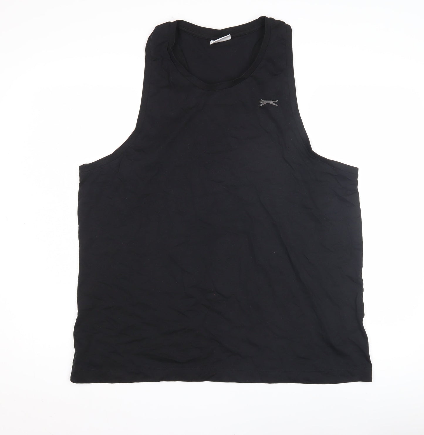 Slazenger Men's Black 2XL Basic Tank Top
