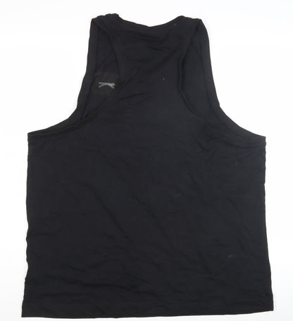 Slazenger Men's Black 2XL Basic Tank Top
