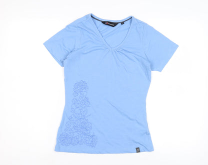 Womens UK Size 8 Berghaus Blue  T-Shirt