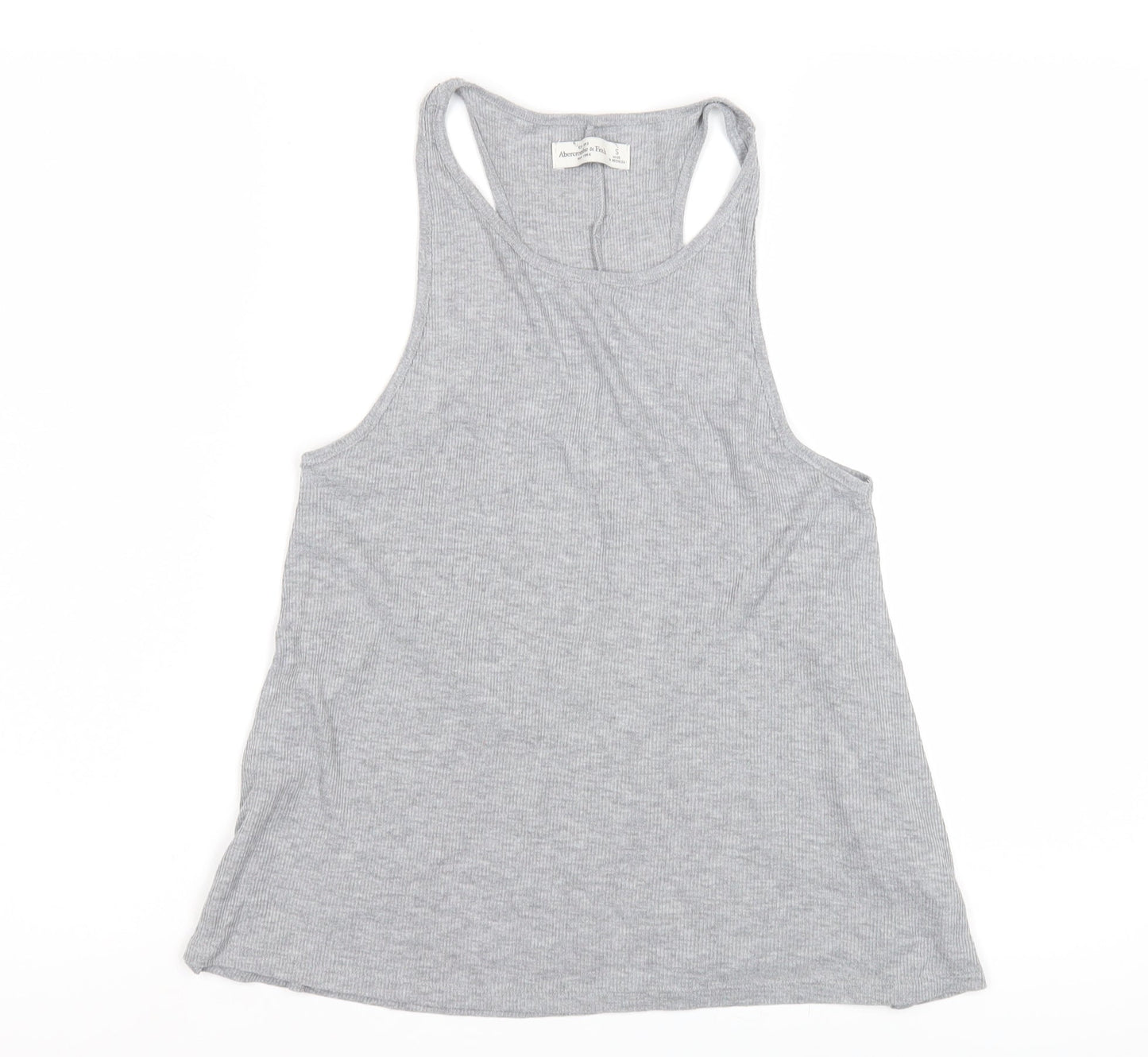 Abercrombie & Fitch Women’s Grey S Racerback Tank Top