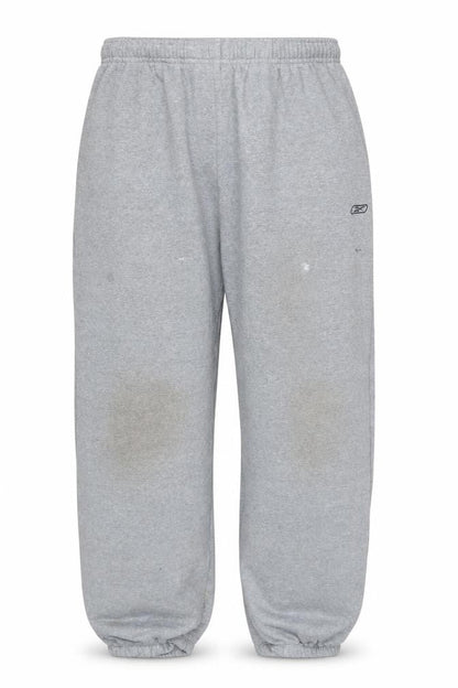 Mens UK Size L Reebok-activewear Relaxed Fit Sweatpants Grey Trousers