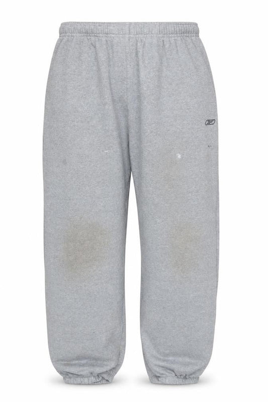 Mens UK Size L Reebok-activewear Relaxed Fit Sweatpants Grey Trousers