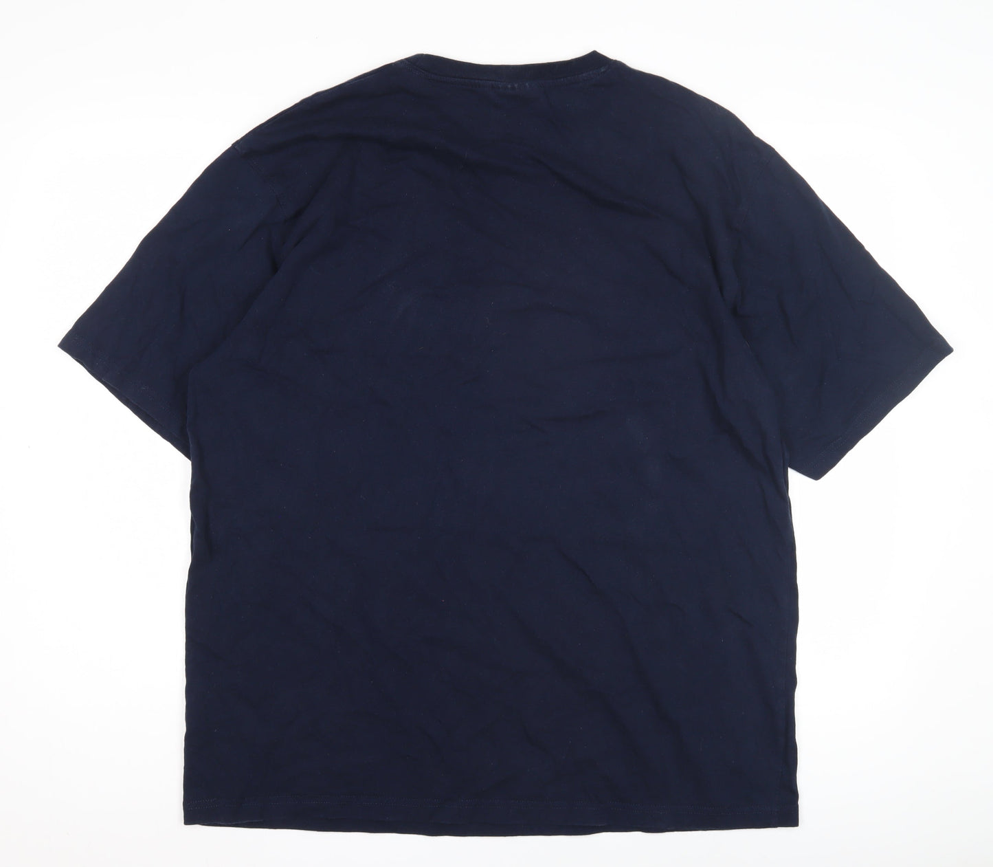 North Ridge Men's Blue Graphic Print T-Shirt 2XL