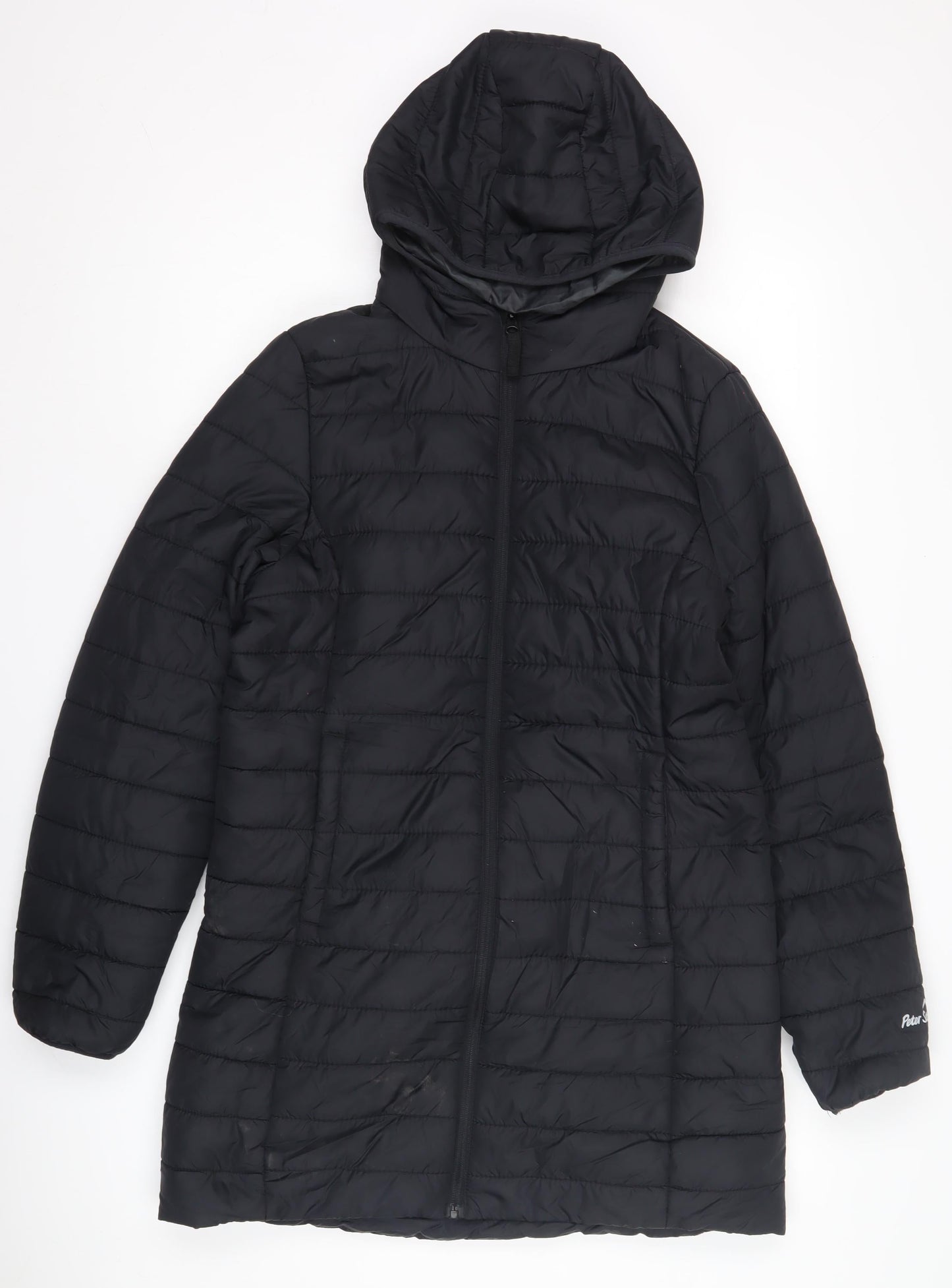 Womens UK Size 12 Peter Storm Black Puffer Jacket