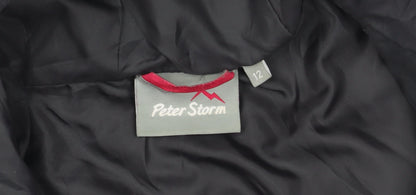 Womens UK Size 12 Peter Storm Black Puffer Jacket