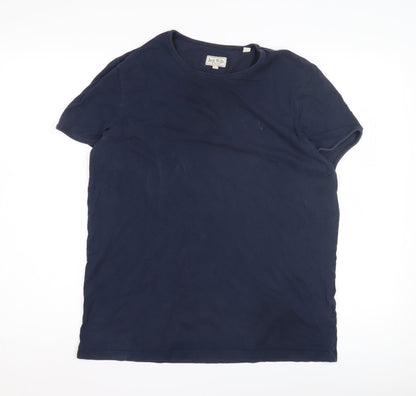 Jack Wills Men's Blue Cotton Crew Neck T-Shirt M