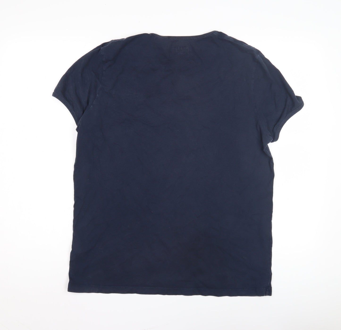 Jack Wills Men's Blue Cotton Crew Neck T-Shirt M