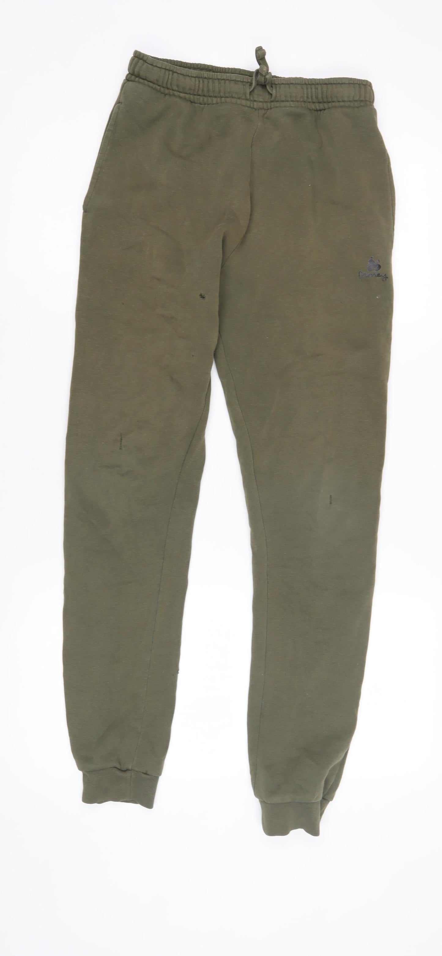 Poney Boys Green Jogger Trousers, 12-13 Years, Casual Style