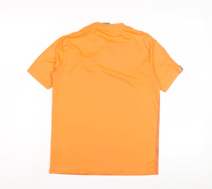 Carbrini Boys Orange Football Jersey T-Shirt 10-11 Years